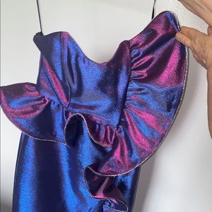 Short dress rhinestone